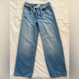 Madewell Women's Low-Slung Baggy Jean: Airy Denim Edition